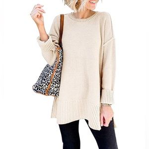 Cream Boutique Oversized Sweater